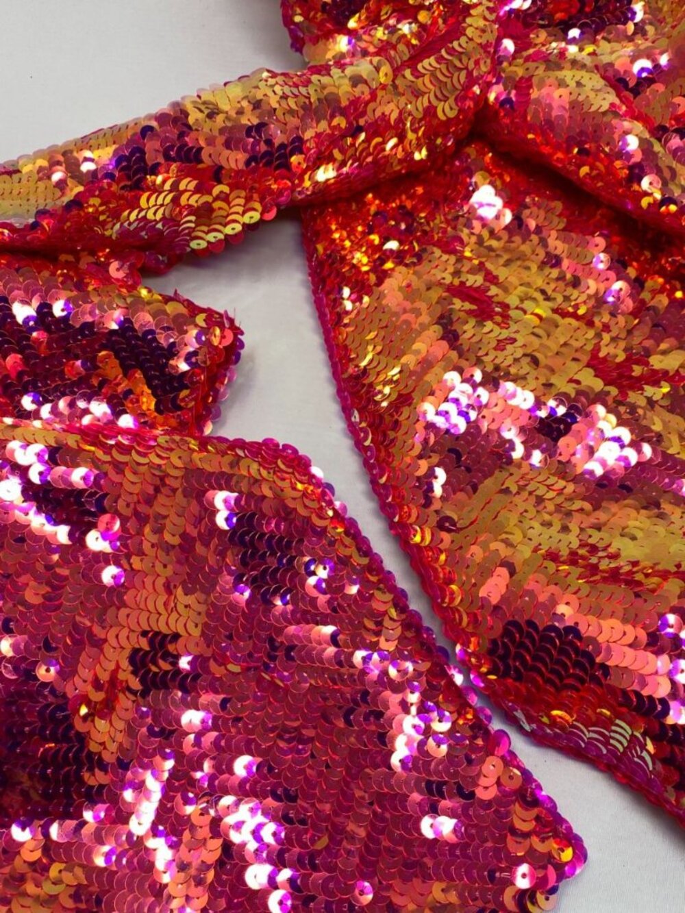 Nadine Merabi Celina Hot Pink Sequin Draped Mini Dress S/M - Picture 11 of 14